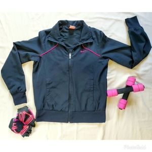 Nike Vintage Look Black Jacket Windbreaker